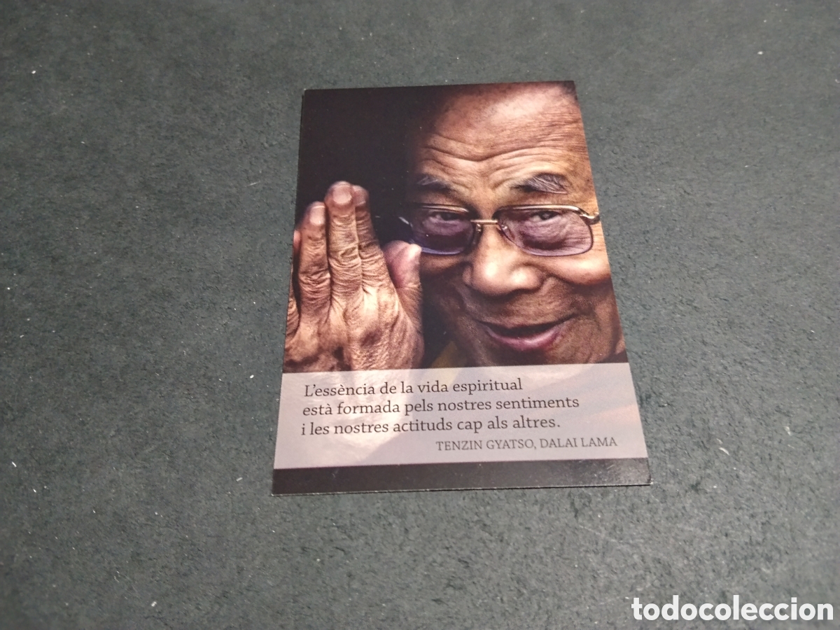 Coleccionismo calendarios: Calendario llibreria Claret,tenzin Gyatso,dalai lama