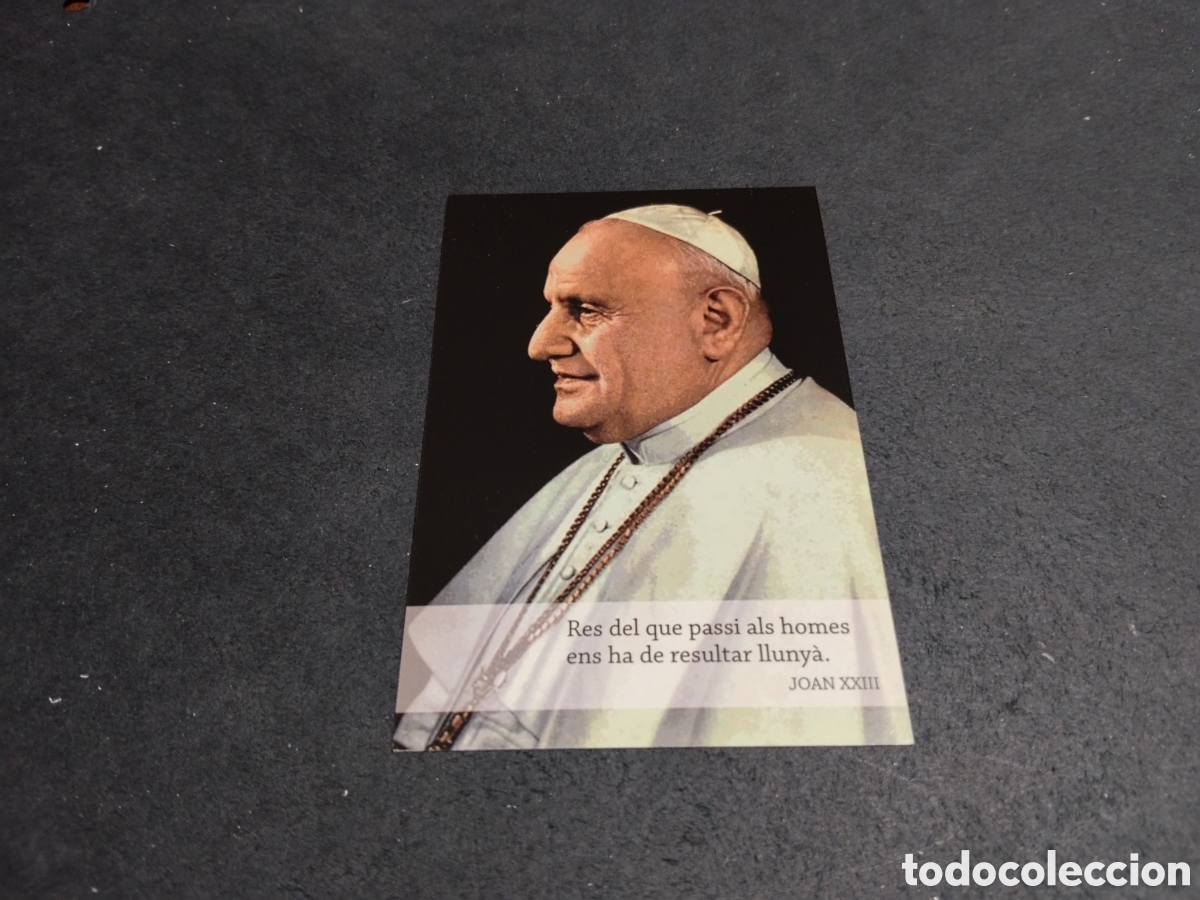 Coleccionismo calendarios: Calendario llibreria Claret 2014 Papa Joan XXlll
