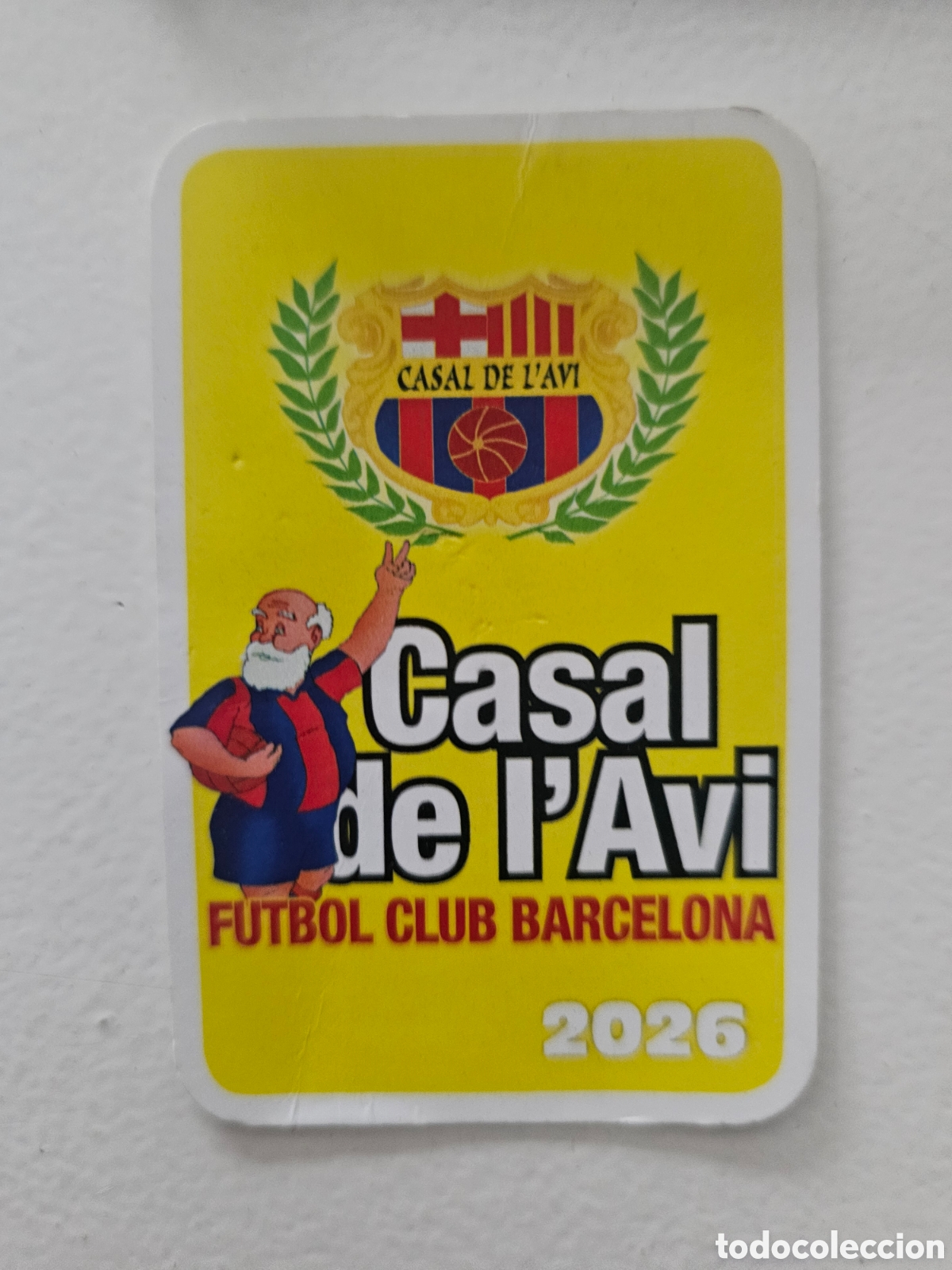 Coleccionismo calendarios: Calendario de Bolsillo FC Barcelona 2026 &ndash; Casal de l'Avi Bar&ccedil;a