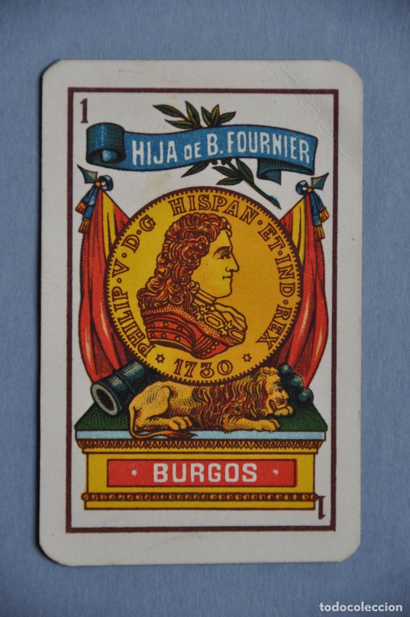 Coleccionismo calendarios: CALENDARIO HIJA DE B. FOURNIER - AS DE OROS 1963