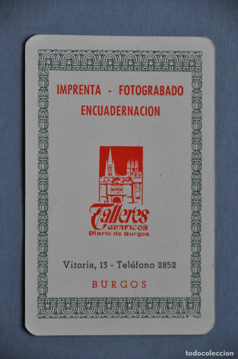 Coleccionismo calendarios: CALENDARIO TALLERES GRAFICOS DIARIO DE BURGOS 1963