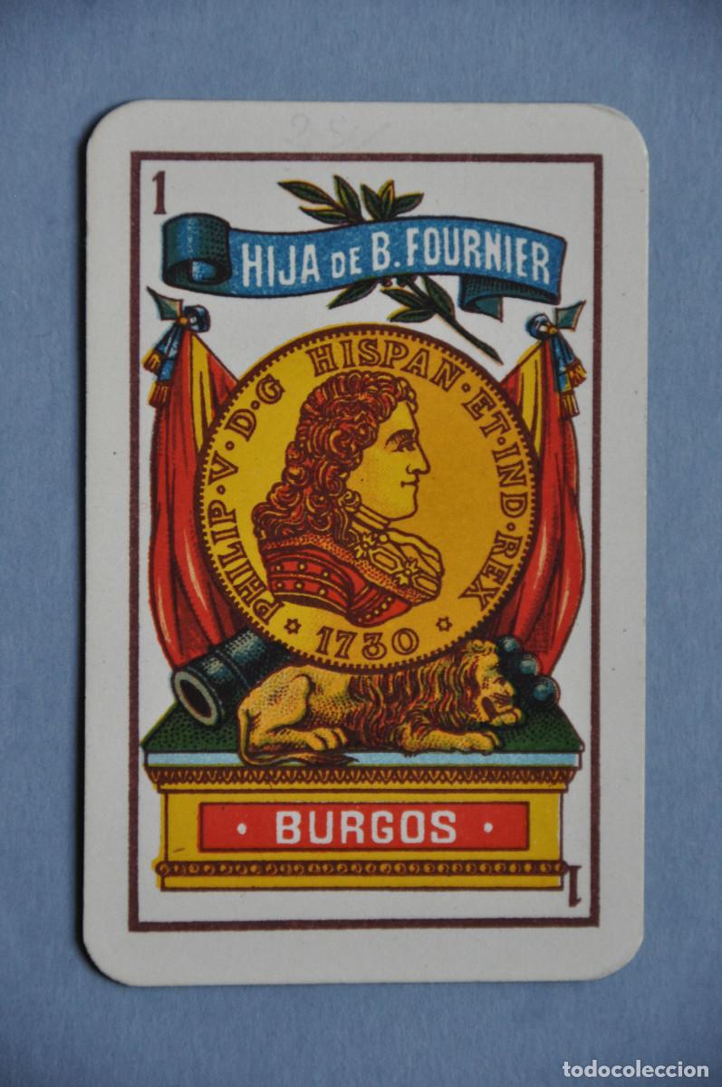 Coleccionismo calendarios: CALENDARIO HIJA DE B. FOURNIER - AS DE OROS 1961