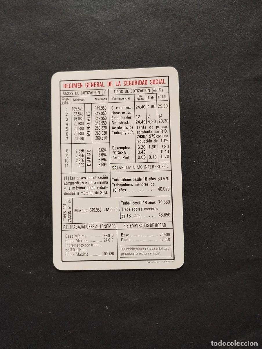 Coleccionismo calendarios: CALENDARIO PUBLICIDAD SEGURIDAD SOCIAL DEL A&Ntilde;O - 1994- EL DE LA FOTOS VER TODOS MIS CALENDARIOS
