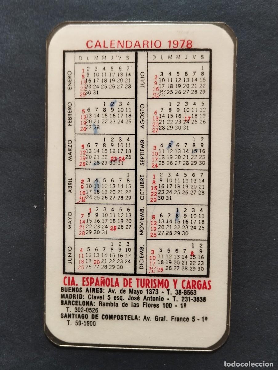 Coleccionismo calendarios: CALENDARIO PUBLICIDAD CETYCAR DEL A&Ntilde;O - 1978 Y 79 - EL DE LA FOTOS VER TODOS MIS CALENDARIOS