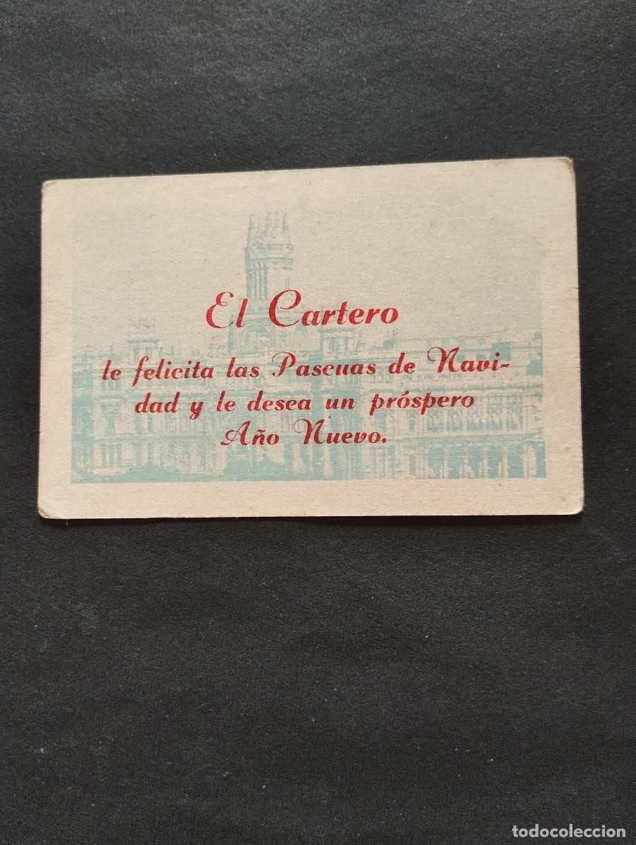 Coleccionismo calendarios: CALENDARIO FELICITACI&Oacute;N DEL CARTERO DEL A&Ntilde;O - 1961 - EL DE LA FOTOS VER TODOS MIS CALENDARIOS