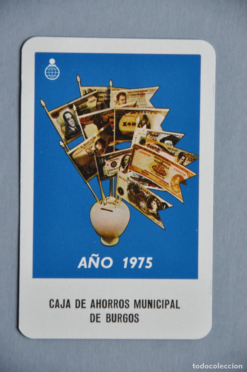 Coleccionismo calendarios: CALENDARIO FOURNIER 1975 - CAJA DE AHORROS MUNICIPAL DE BURGOS
