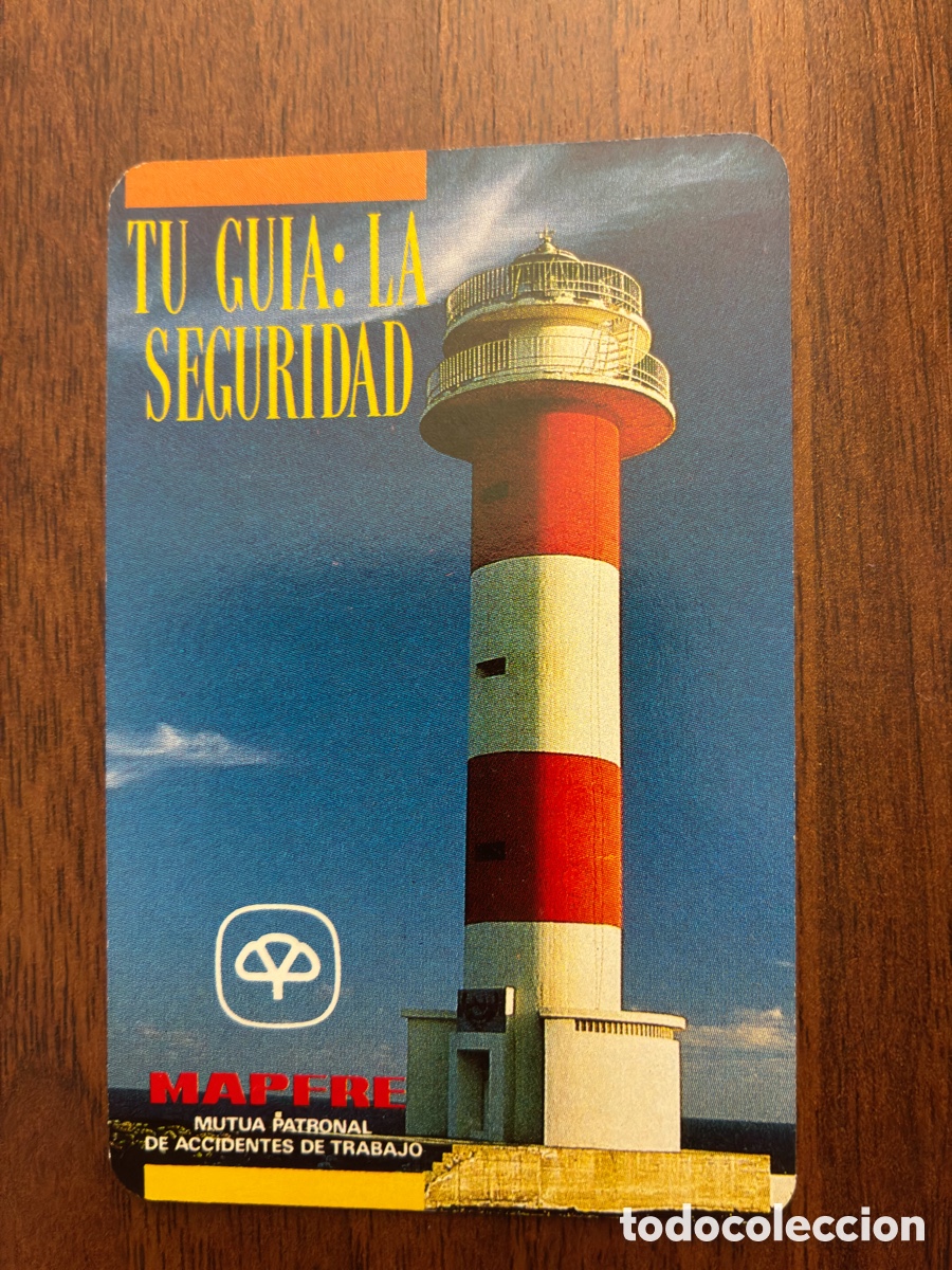 Collectionnisme Calendriers: Calendario de Bolsillo 1990 Mapfre - Faro Pechiguera - Heraclio Fournier (Excelente Estado)