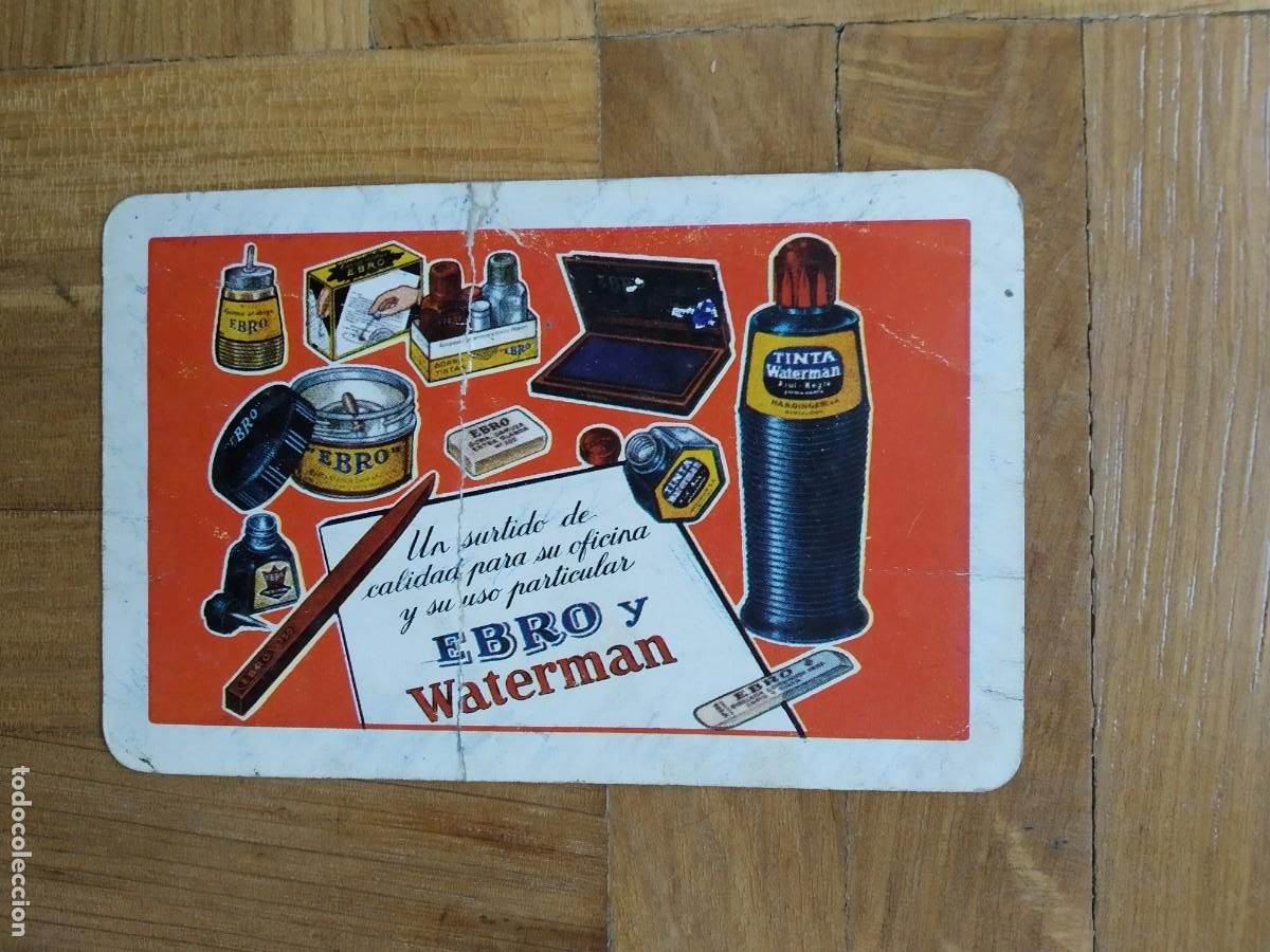 Collezionismo Calendari: CALENDARIO FOURNIER EBRO Y WATERMAN A&Ntilde;O 1965 VER FOTOS