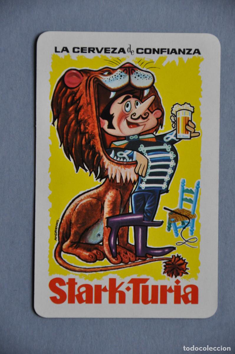 Coleccionismo calendarios: CALENDARIO FOURNIER 1965 - CERVEZA STARK-TURIA