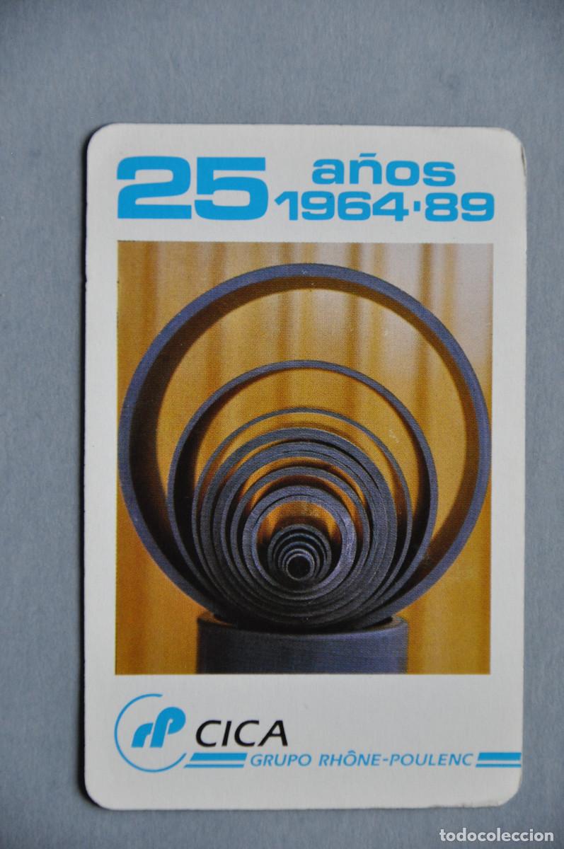 Coleccionismo calendarios: CALENDARIO FOURNIER 1989 - CICA (GRUPO RHONE-POULENC)