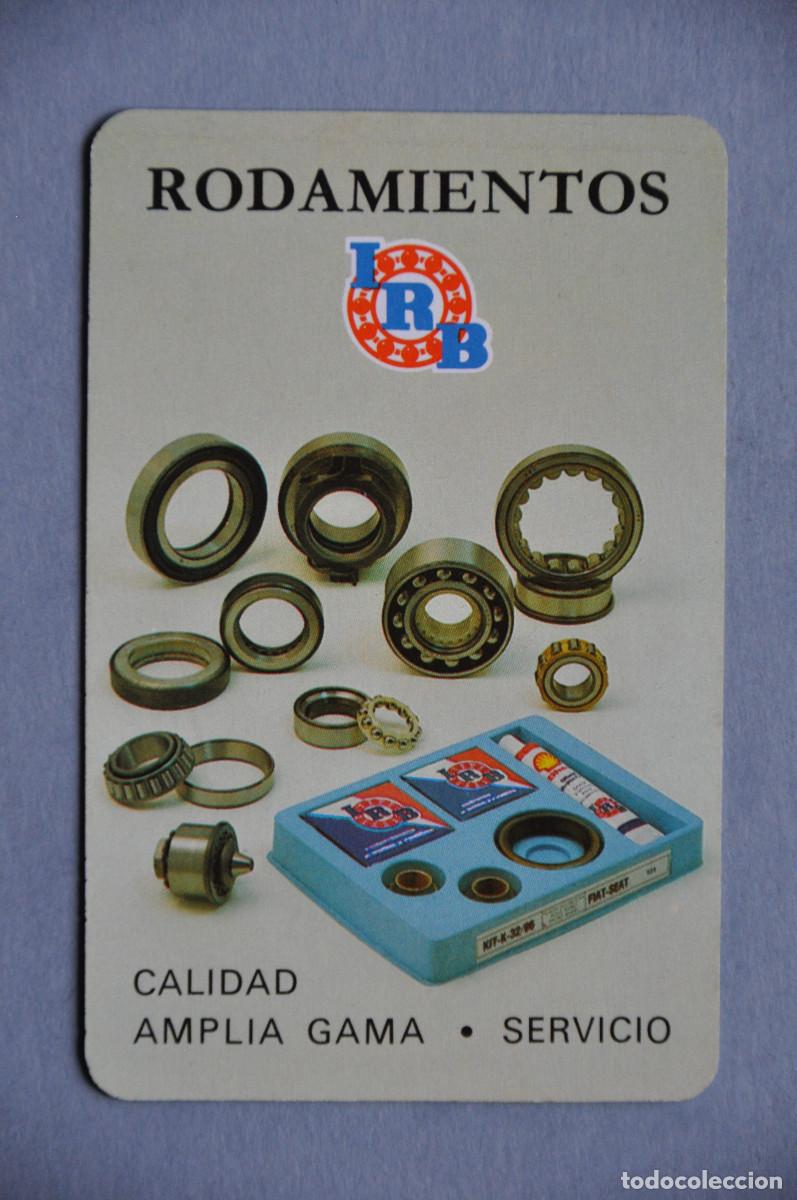 Coleccionismo calendarios: CALENDARIO FOURNIER 1986 - RODAMIENTOS IRB