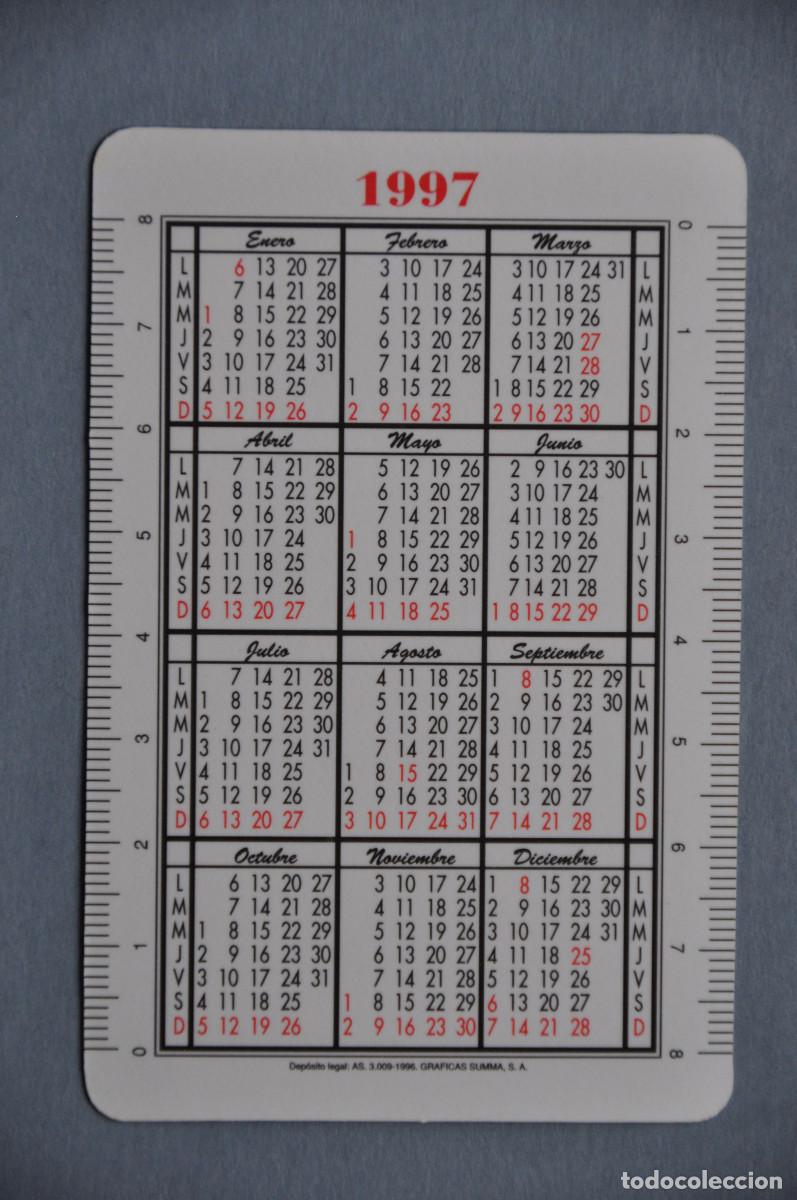 Coleccionismo calendarios: CALENDARIO 1997 - SIDRA EL GAITERO - Foto 2