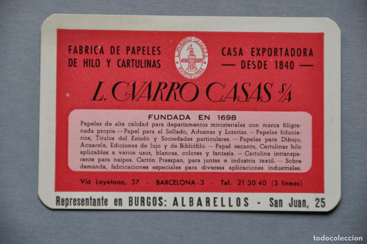 Coleccionismo calendarios: CALENDARIO 1961 - L. GUARRO CASAS