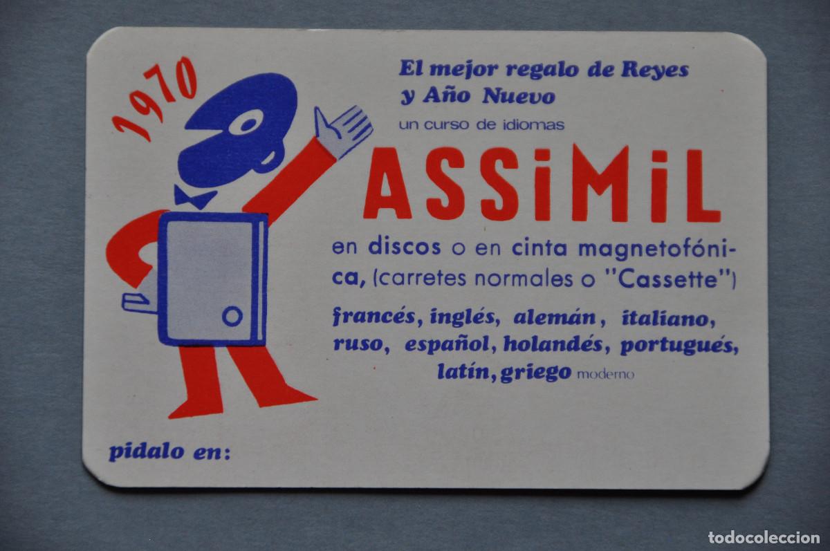 Coleccionismo calendarios: CALENDARIO 1970 - IDIOMAS ASSIMIL - Foto 1