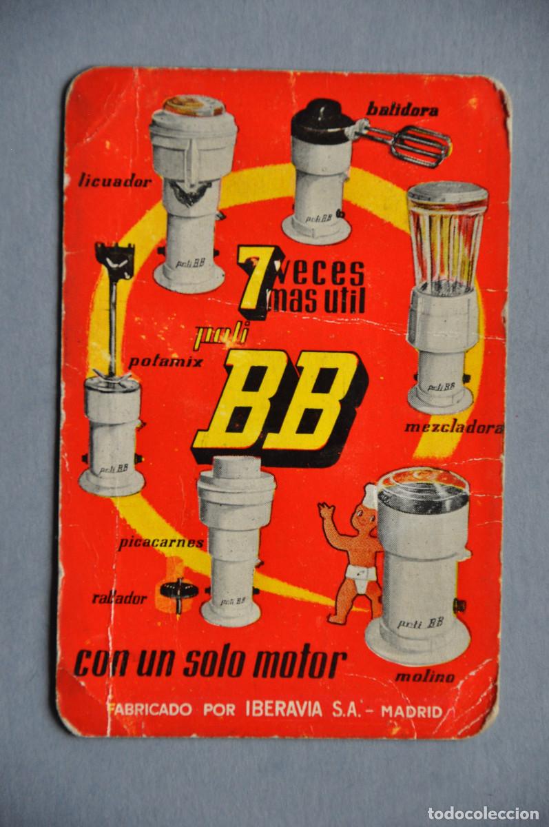 Coleccionismo calendarios: CALENDARIO 1962 - POLI BB - FABRICADO POR IBERAVIA S. A. (MADRID)