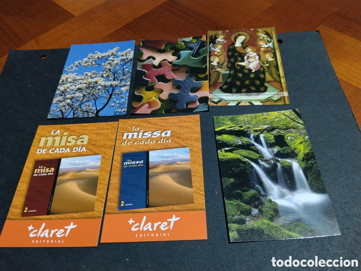 Coleccionismo calendarios: Calendario llibreria Claret 2010