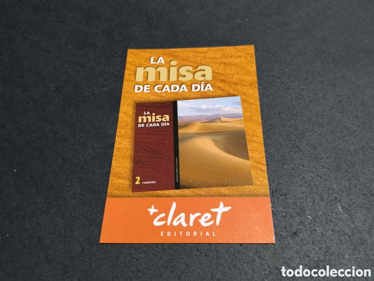 Coleccionismo calendarios: Calendario llibreria Claret 2010