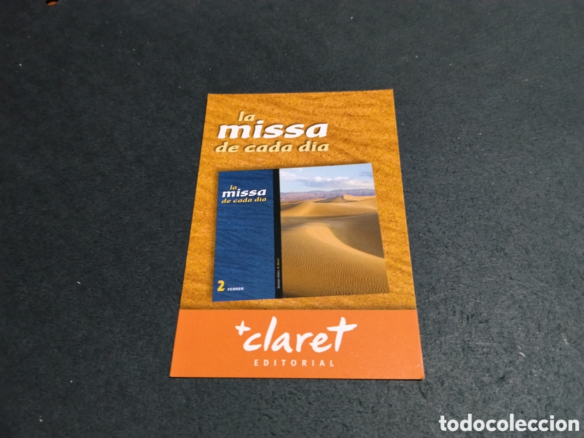 Coleccionismo calendarios: Calendario llibreria Claret 2010