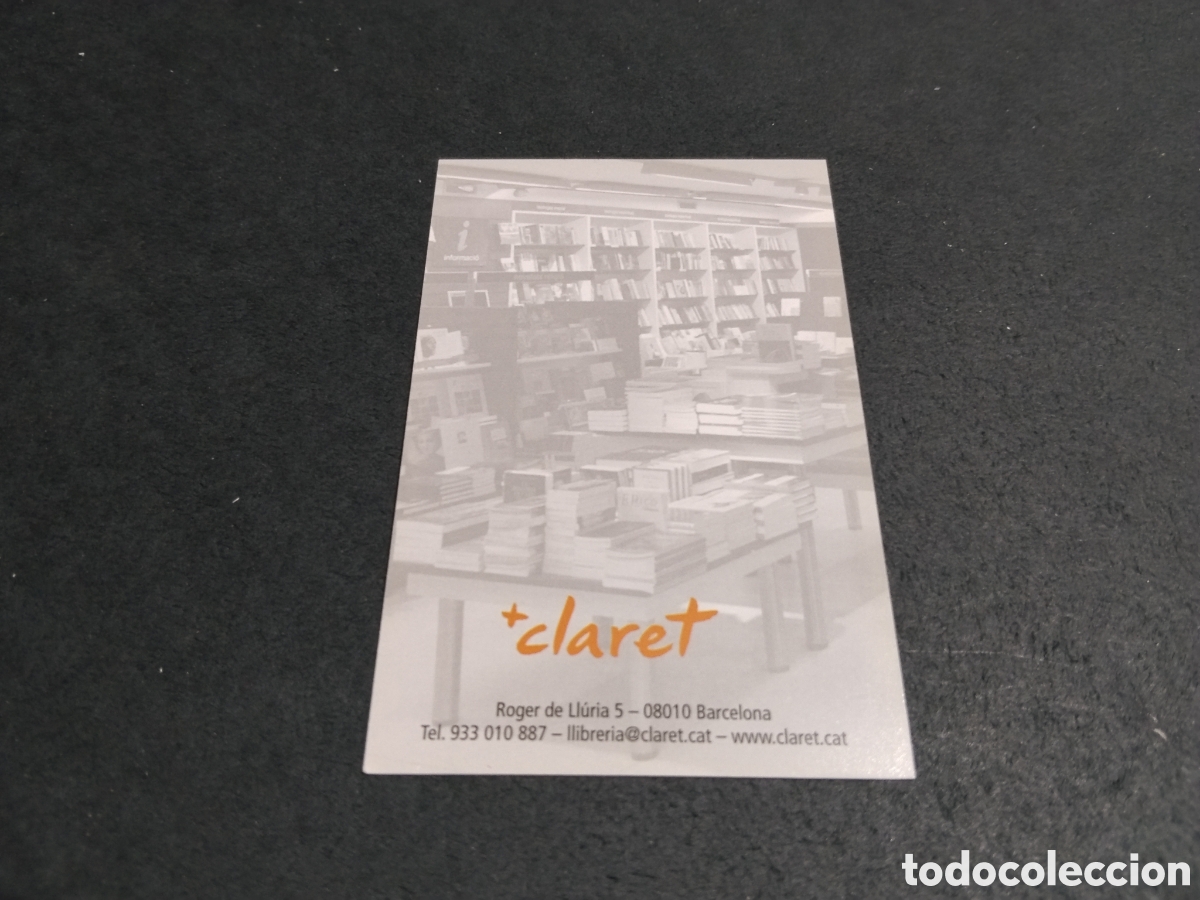 Coleccionismo calendarios: Calendario llibreria Claret 2016