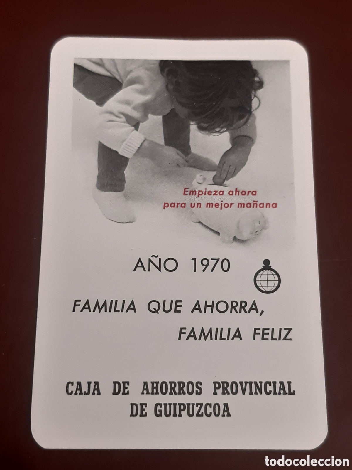 Coleccionismo calendarios: Calendario fournier Caja Provincial de Guipuzcoa 1971