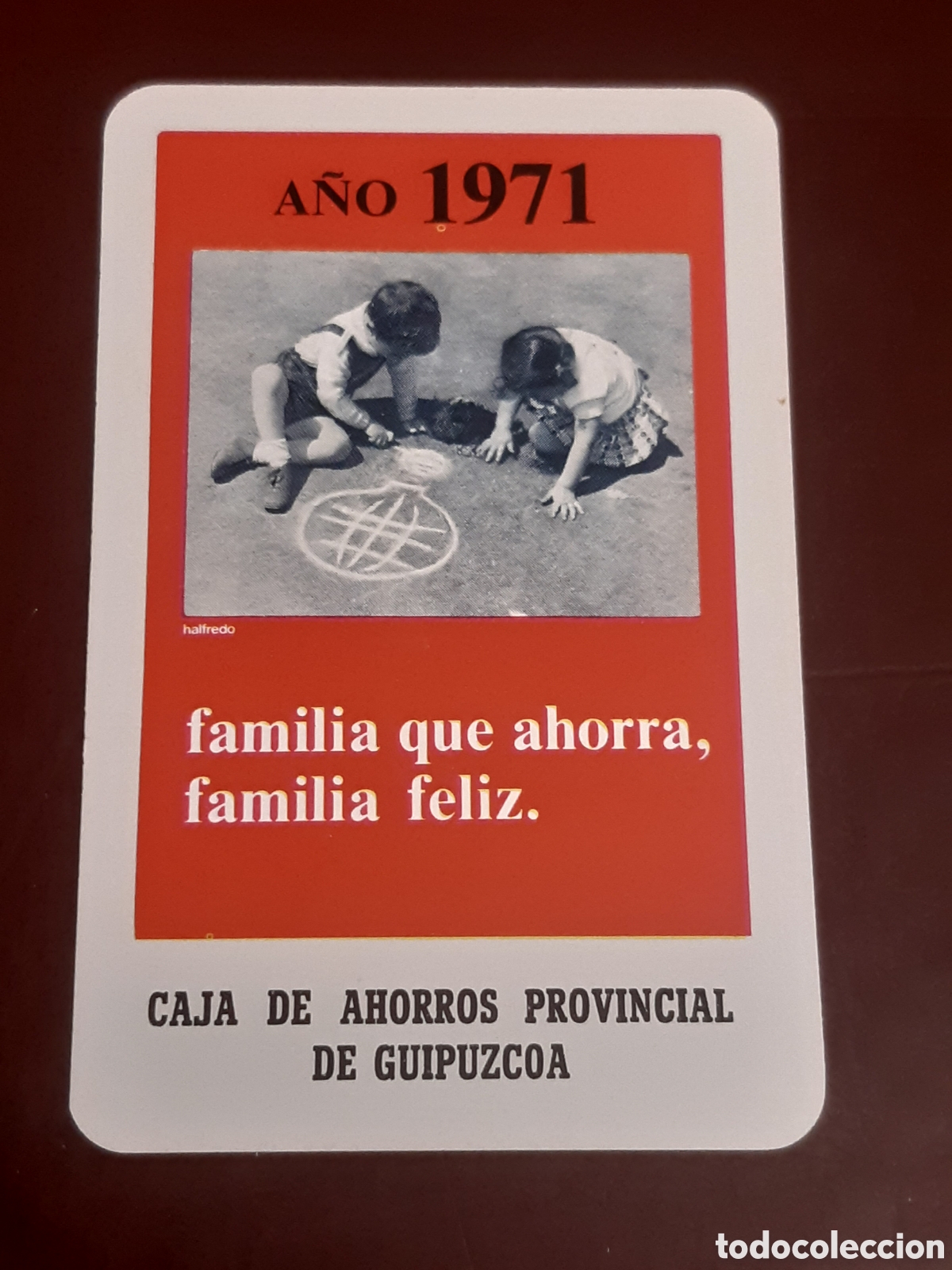 Coleccionismo calendarios: Calendario fournier Caja Provincial de Guipuzcoa 1970