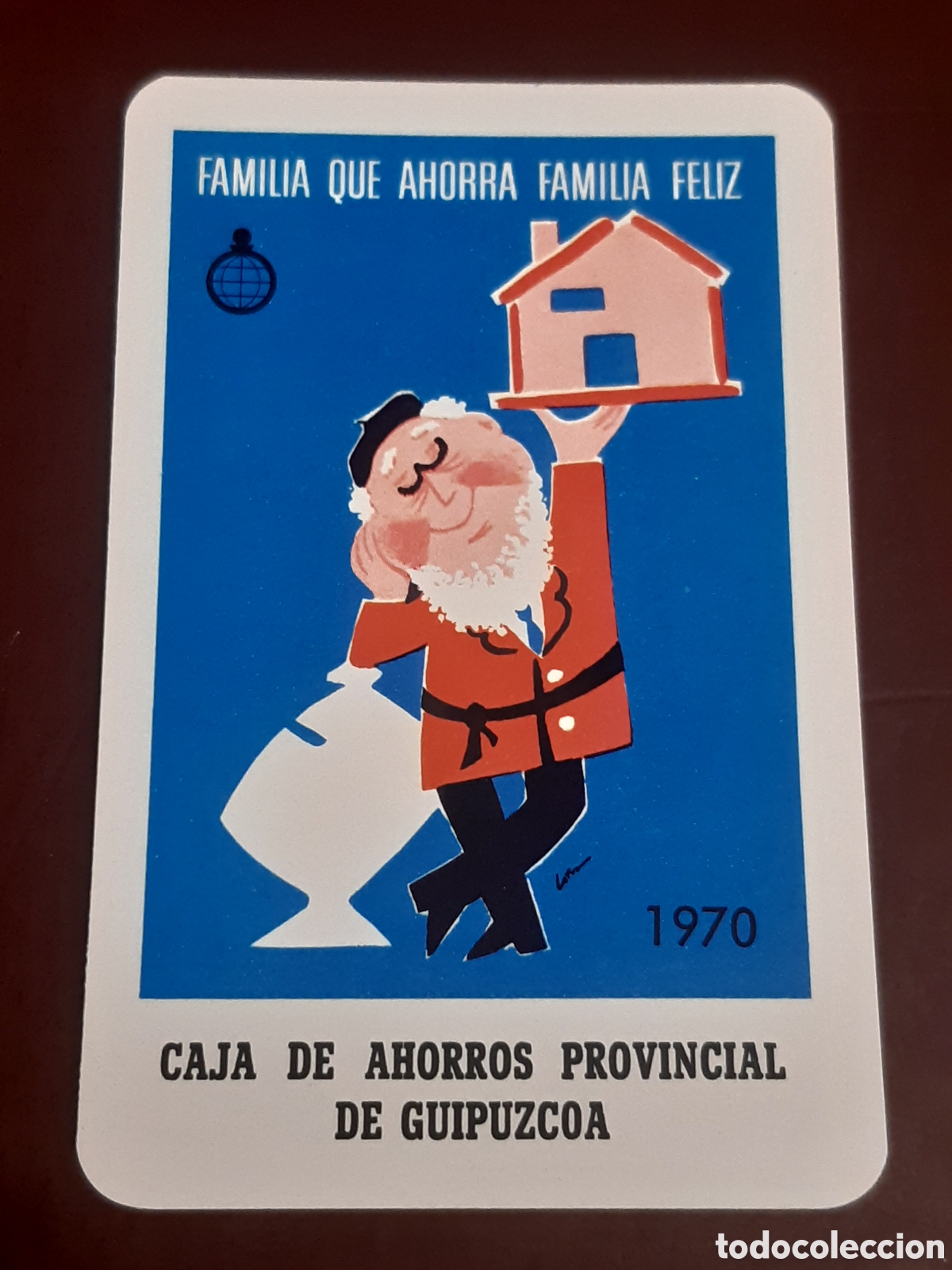 Coleccionismo calendarios: Calendario fournier Caja Provincial de Guipuzcoa 1971