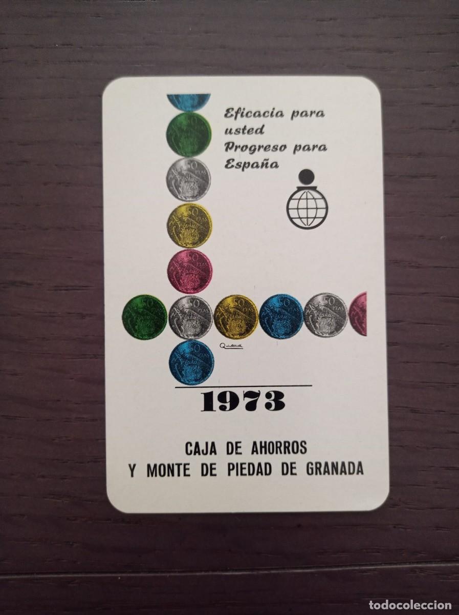 Coleccionismo calendarios: CALENDARIO FOURNIER. CAJA DE AHORROS Y MONTE DE PIEDAD DE GRANADA. A&Ntilde;O 1973