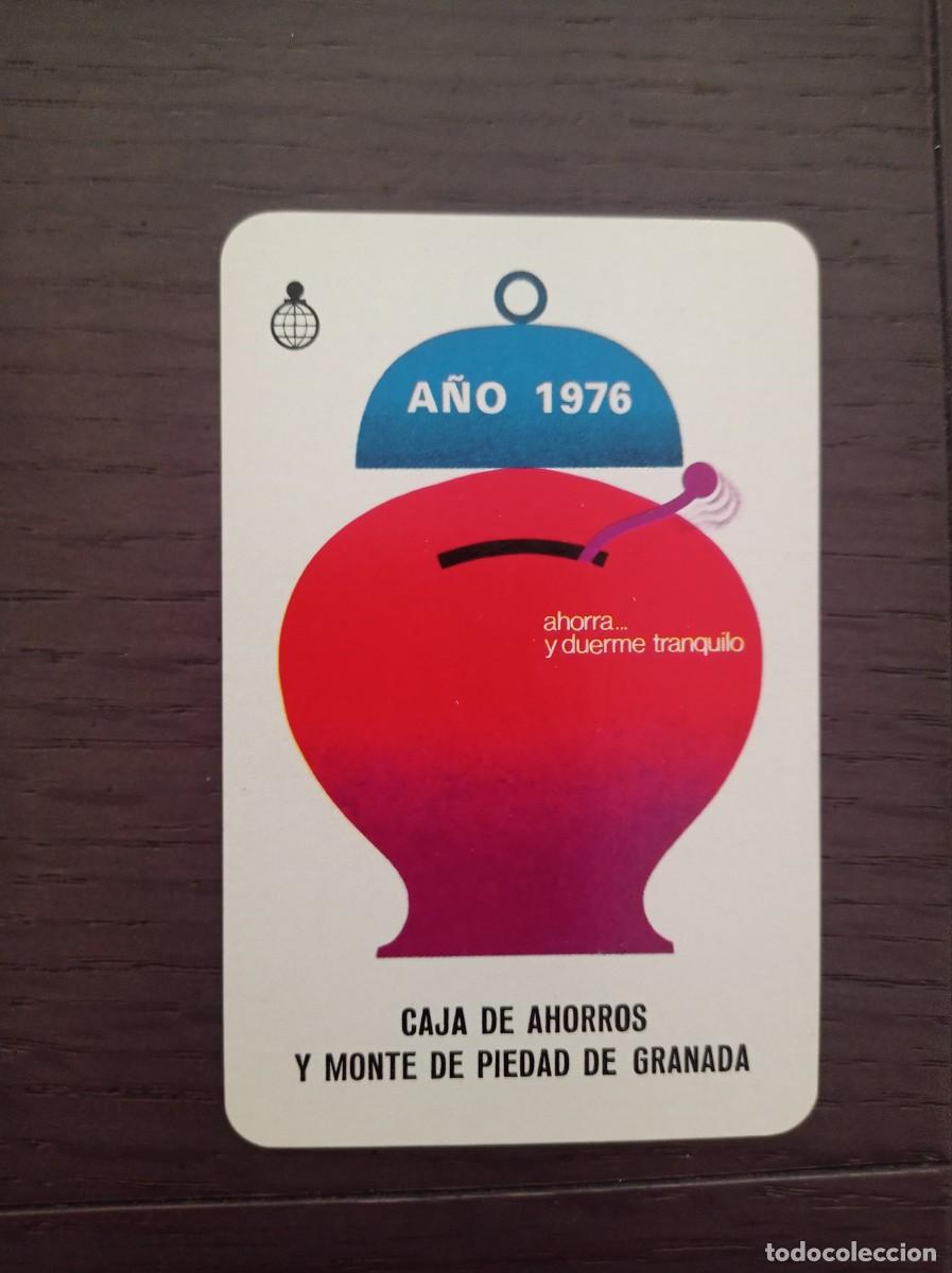Coleccionismo calendarios: CALENDARIO FOURNIER. CAJA DE AHORROS Y MONTE DE PIEDAD DE GRANADA. A&Ntilde;O 1976