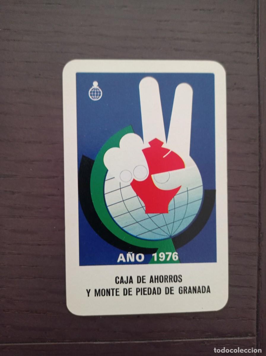 Colecionismo Calend&aacute;rios: CALENDARIO FOURNIER. CAJA DE AHORROS Y MONTE DE PIEDAD DE GRANADA. A&Ntilde;O 1976