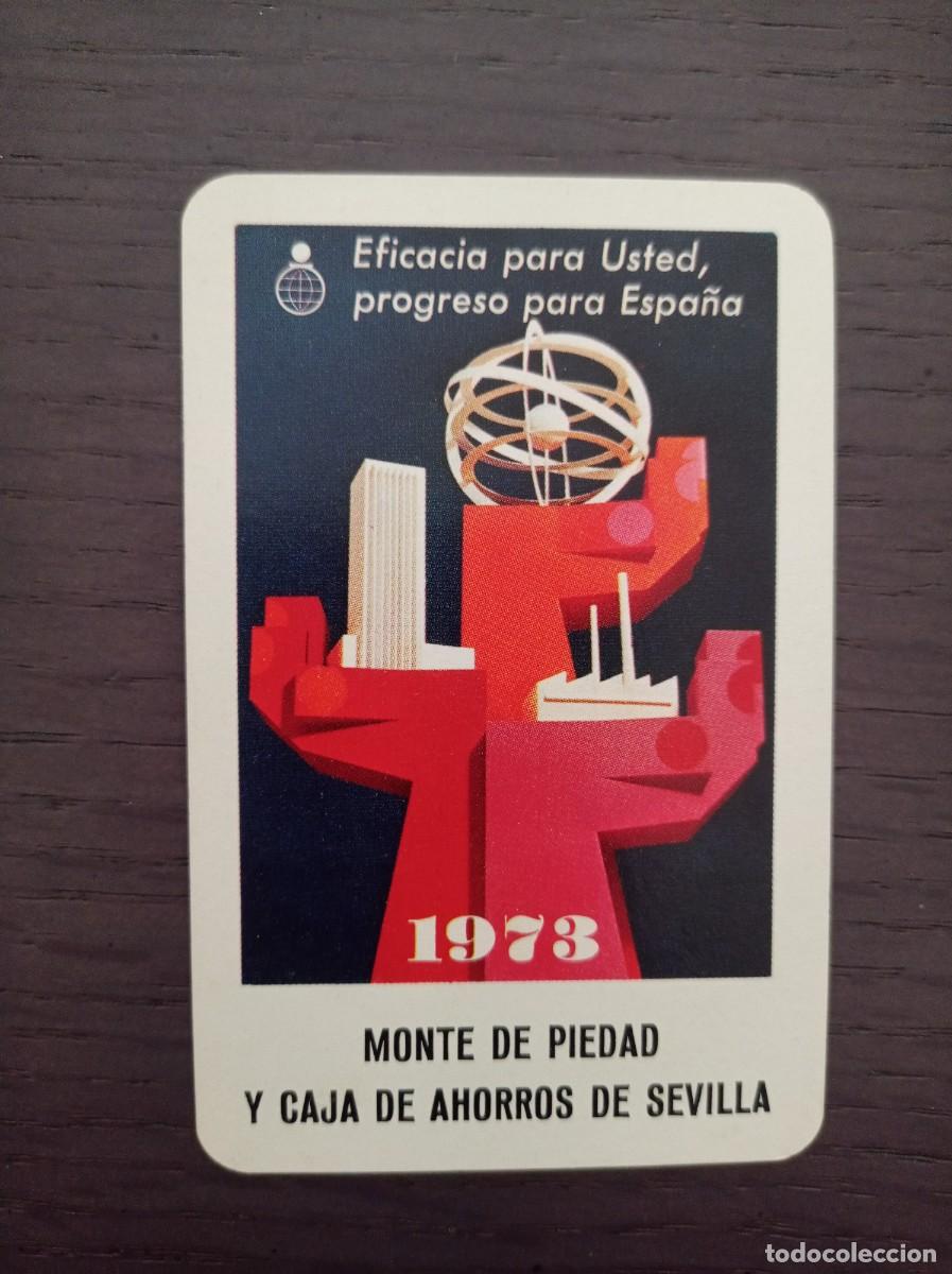 Collezionismo Calendari: CALENDARIO FOURNIER. MONTE DE PIEDAD Y CAJA DE AHORROS DE SEVILLA. A&Ntilde;O 1973