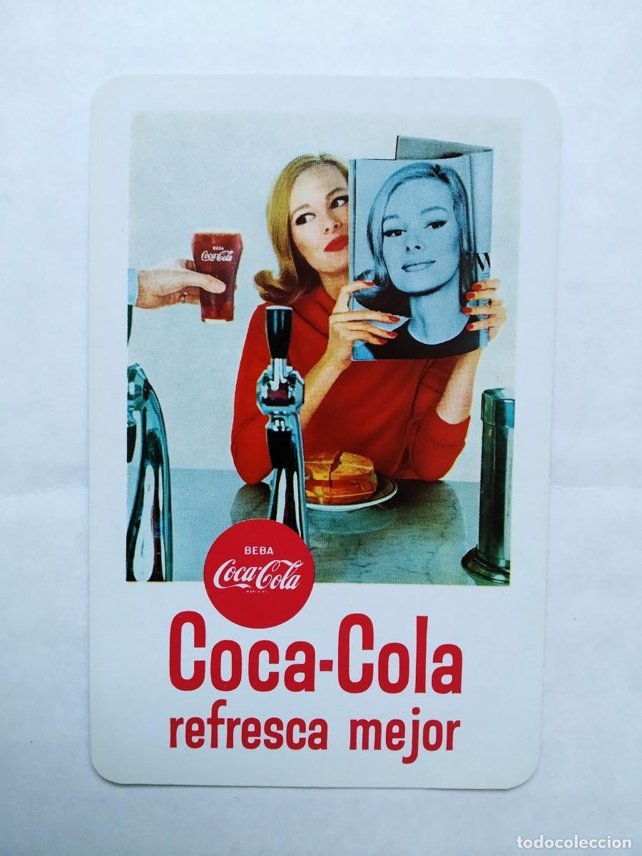 Coleccionismo calendarios: CALENDARIO FOURNIER COCA COLA CHICA COKE A&Ntilde;O 1966 VER FOTOS