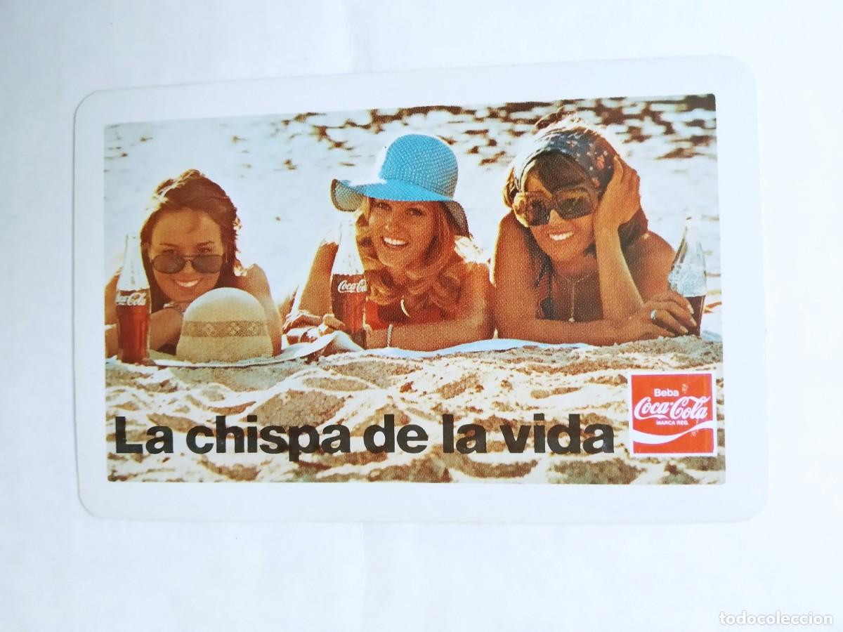 Coleccionismo calendarios: CALENDARIO FOURNIER COCA COLA CHICA A&Ntilde;O 1975 VER FOTOS