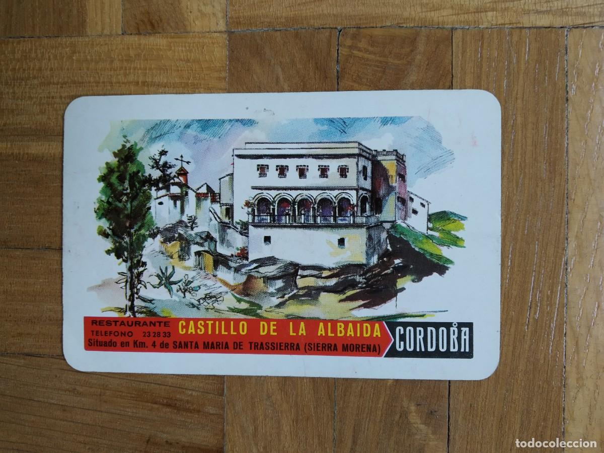 Coleccionismo calendarios: CALENDARIO FOURNIER CASTILLO DE LA ALBAIDA. CORDOBA. SIERRA MORENA A&Ntilde;O 1965 VER FOTOS