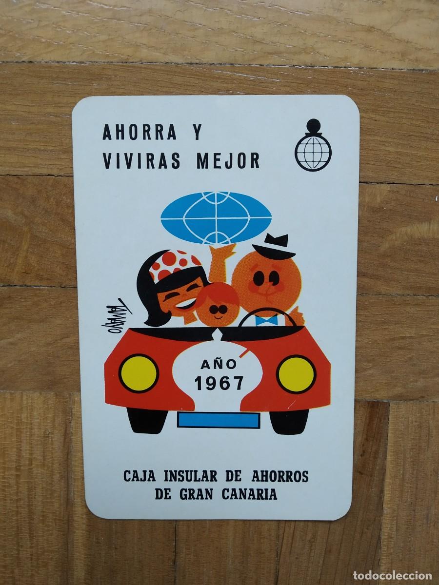 Coleccionismo calendarios: CALENDARIO FOURNIER CAJA INSULAR DE AHORROS DE GRAN CANARIA A&Ntilde;O 1967 VER FOTOS