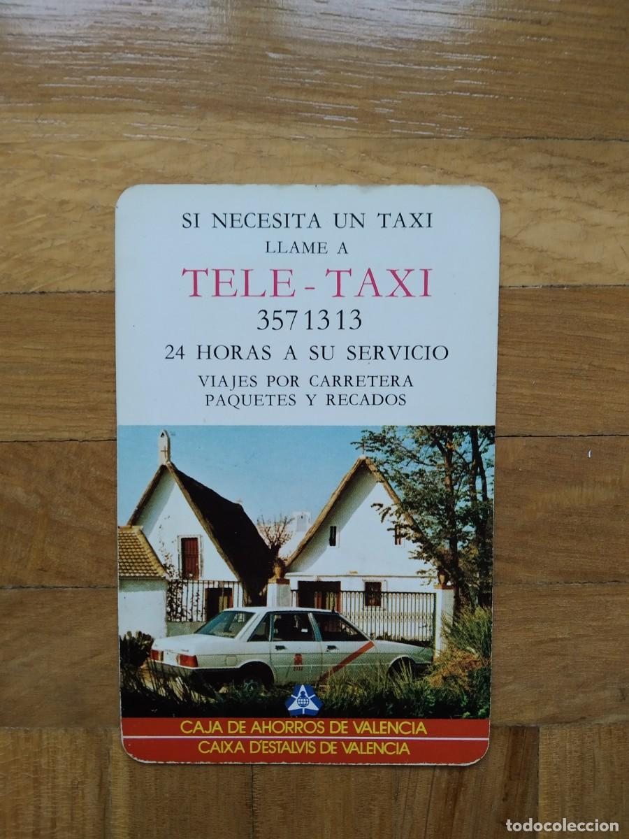 Coleccionismo calendarios: CALENDARIO FOURNIER CAJA DE AHORROS DE VALENCIA TELE TAXI A&Ntilde;O 1987 VER FOTOS
