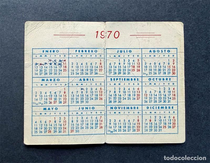 Coleccionismo calendarios: CALENDARIO A&Ntilde;O 1970 / LIBRER&Iacute;A BROTO - Coso Alto - HUESCA