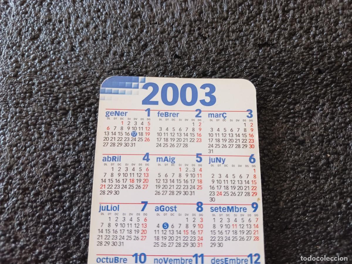 Coleccionismo calendarios: calendario de vilanova i la geltru, el comer&ccedil; de primera 2003 - Foto 2