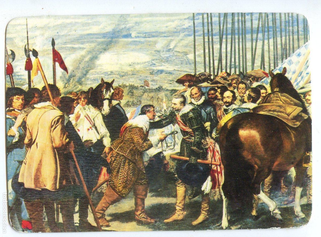 Collezionismo Calendari: Las lanzas de Vel&aacute;zquez, f&aacute;brica de muebles Manuel Prado Fern&aacute;ndez, Viella-Lugones Oviedo 1975