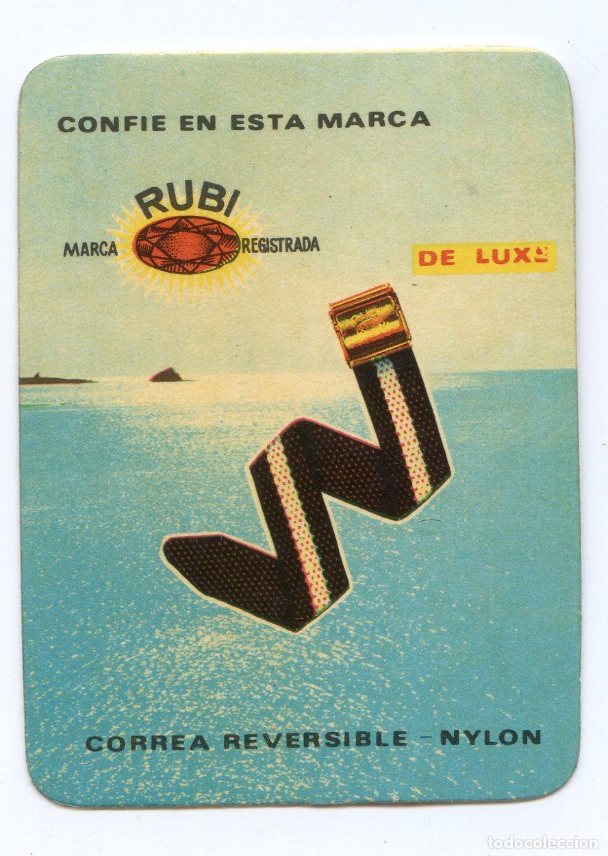 Collectionnisme Calendriers: Rubi, correa reversible nylon. Ram&oacute;n Prat, S.A. Calendario 1968