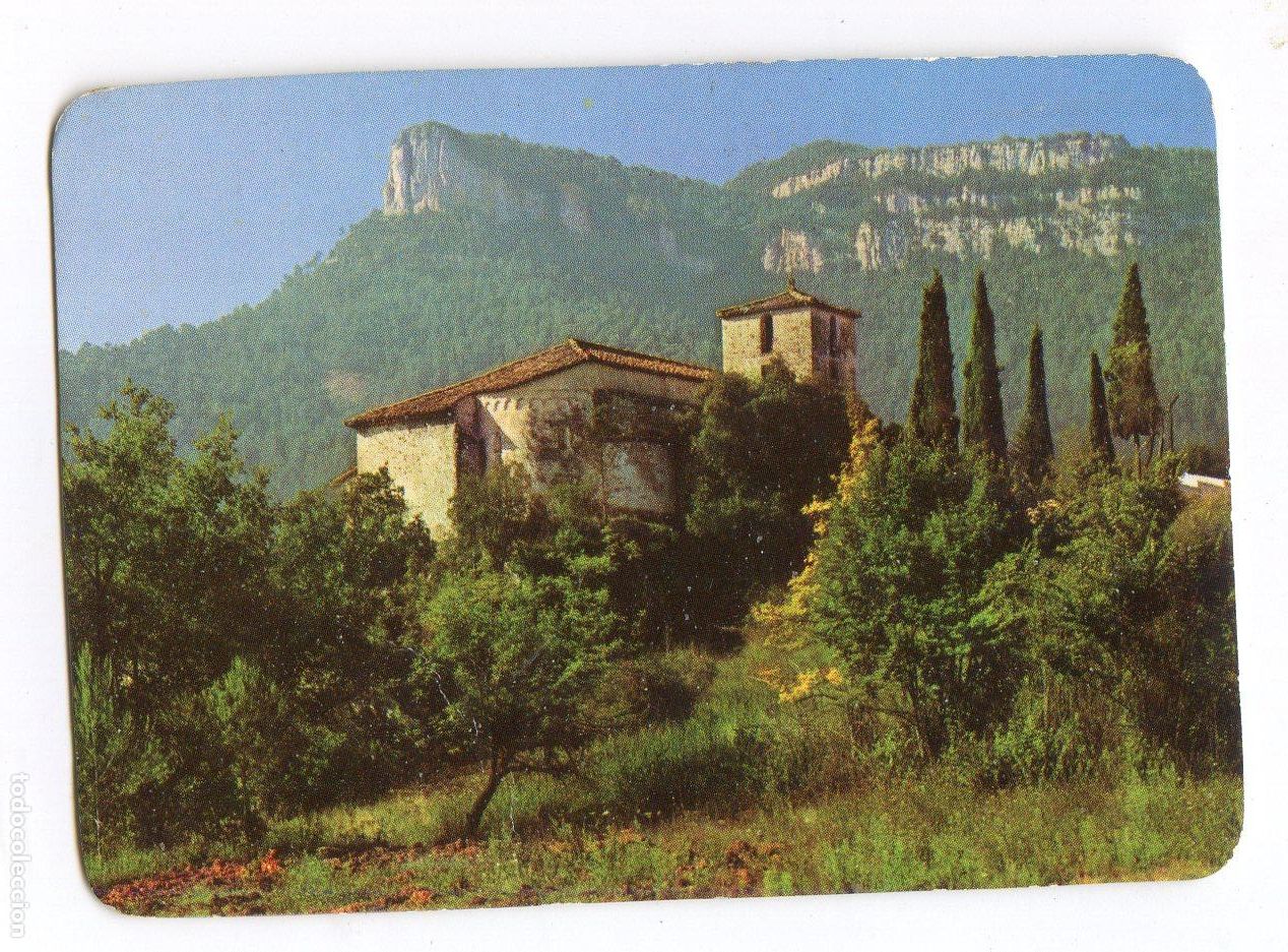 Collectionnisme Calendriers: Iglesia rom&aacute;nica de Sant Marti de Talaixa, Girona. Decoraciones A. Miguel, Algorta. Calendario 1976