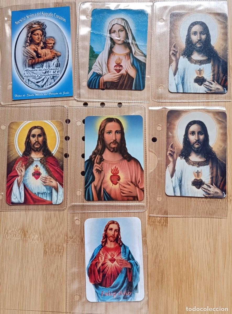 Collezionismo Calendari: Lote 7 Calendarios De Bolsillo Religiosos Sagrado Corazon De Jesus Sanlucar Jerez