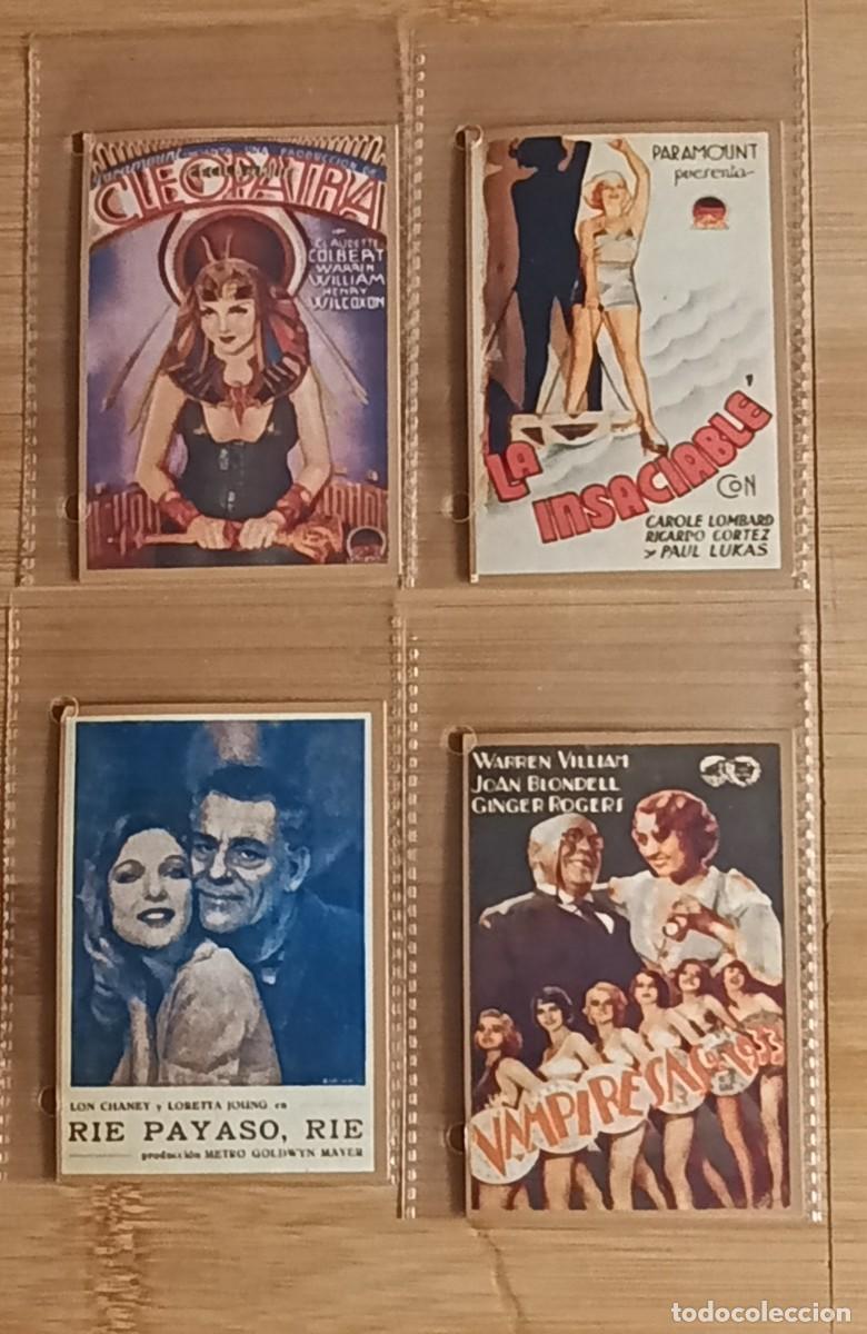 Collectionnisme Calendriers: 4 Calendarios De 1947 Clasicos Del Cine