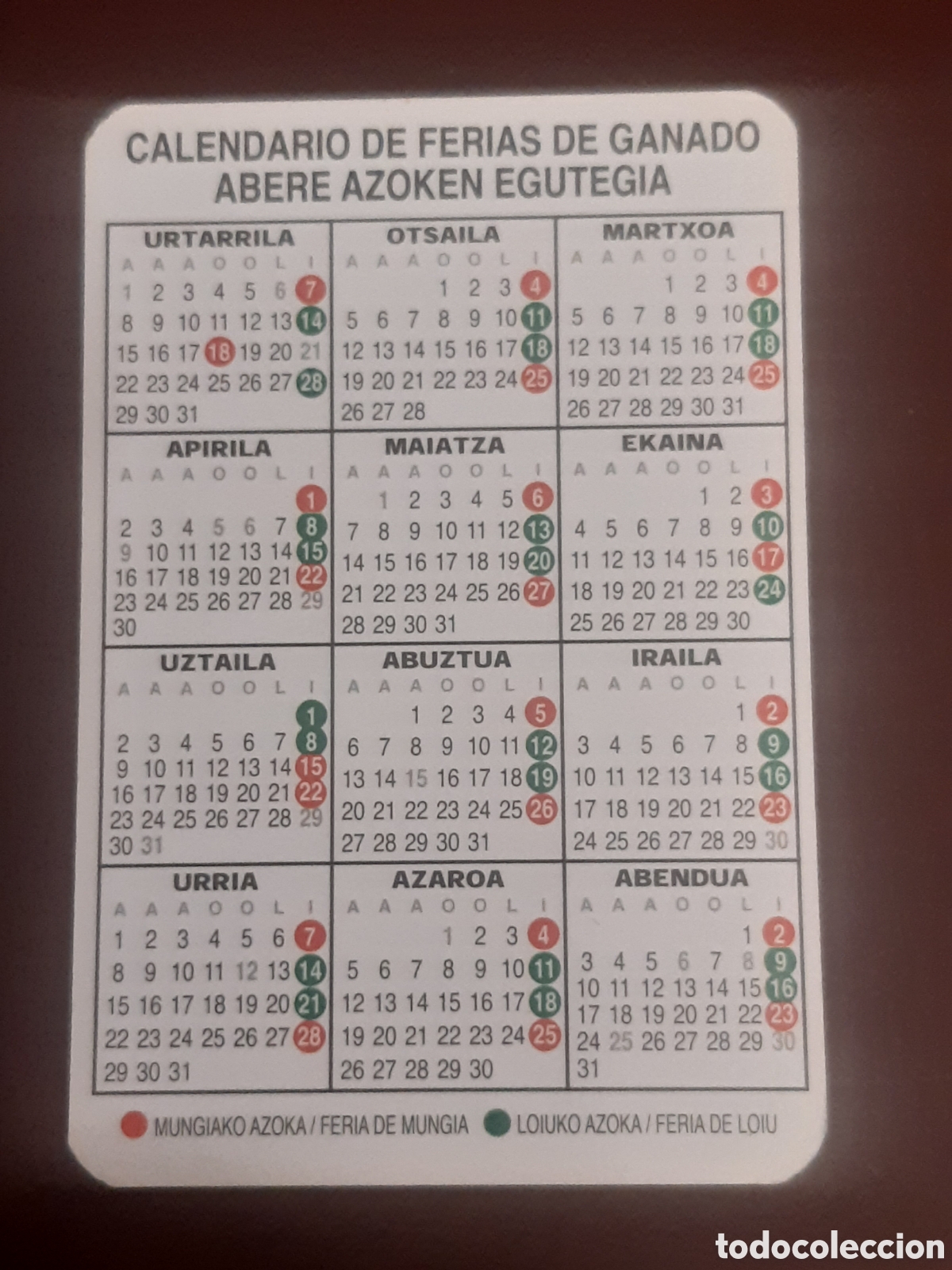 Coleccionismo calendarios: Calendario Ipar Kutxa 2007 - Foto 2