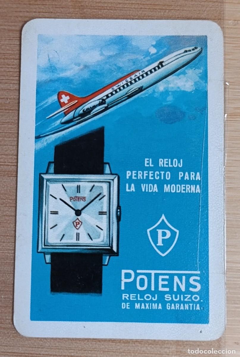 Collectionnisme Calendriers: Calendario Fournier 1967 Relojes Potens Reloj Suizo Swissair Avi&oacute;n Publicidad