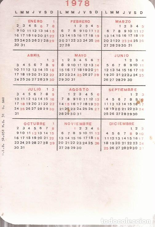 Coleccionismo calendarios: CALENDARIO DE DESNUDO A&Ntilde;O 1978 - Foto 2