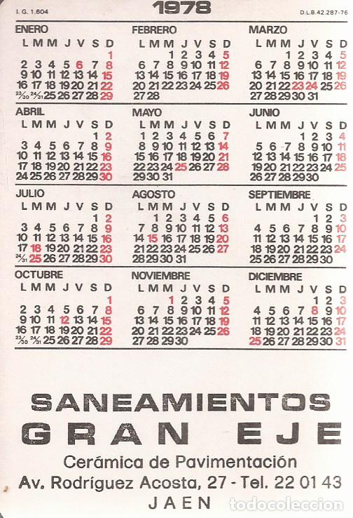 Coleccionismo calendarios: CALENDARIO DE DESNUDO A&Ntilde;O 1978 - Foto 2