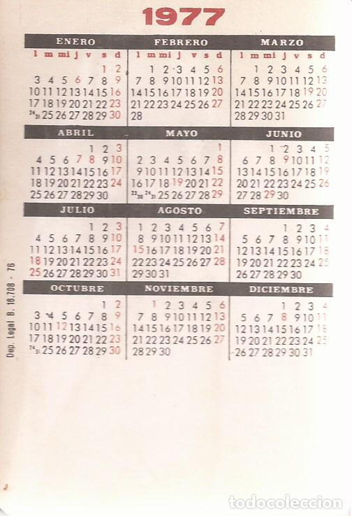Coleccionismo calendarios: CALENDARIO DE DESNUDO A&Ntilde;O 1977 - Foto 2