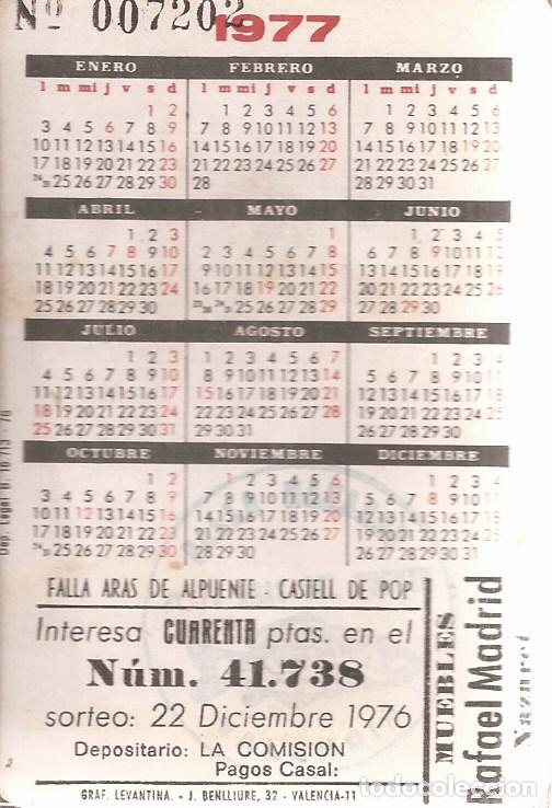 Coleccionismo calendarios: CALENDARIO DE DESNUDO A&Ntilde;O 1977 - Foto 2