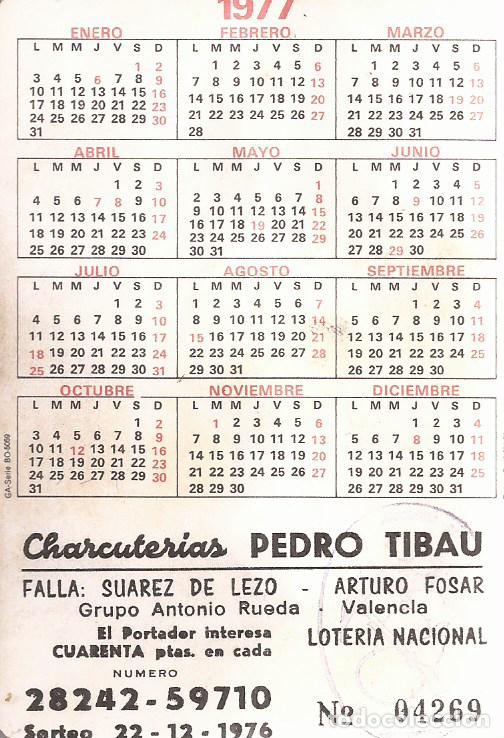 Coleccionismo calendarios: CALENDARIO DE DESNUDO A&Ntilde;O 1977 - Foto 2