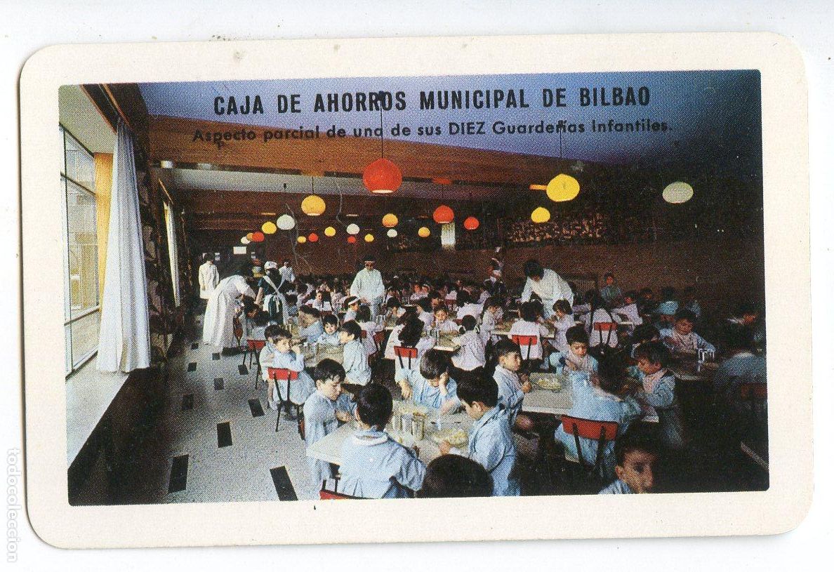 Coleccionismo calendarios: Calendario Fournier 1968 , Caja de ahorros municipal de Bilbao. Guarder&iacute;as infantiles